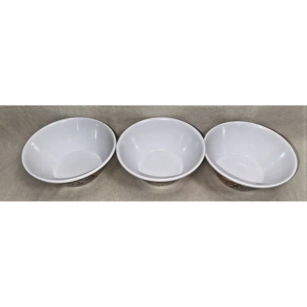 Kellogg's Cinnamon Toast Crunch Bowls Set of 3 Snap Crackle Pop Plastic